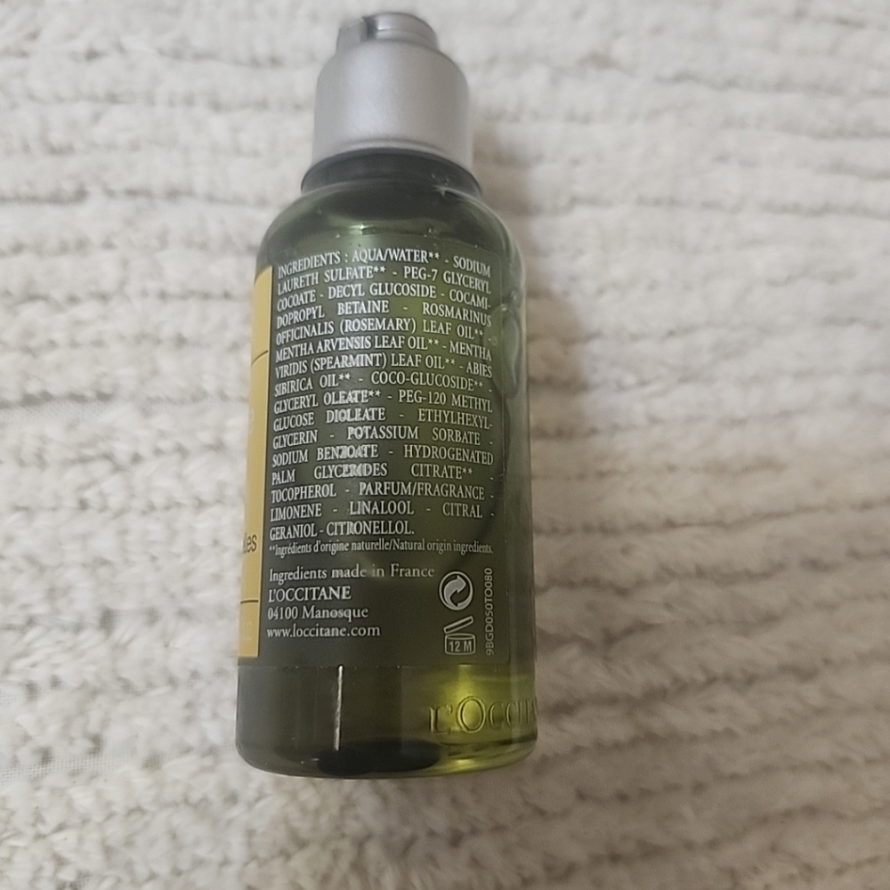 NEW L'OCCITANE Travel Essential Oils Shower Gel Lot of 3 - 1.7 oz each - Picture 4 of 4